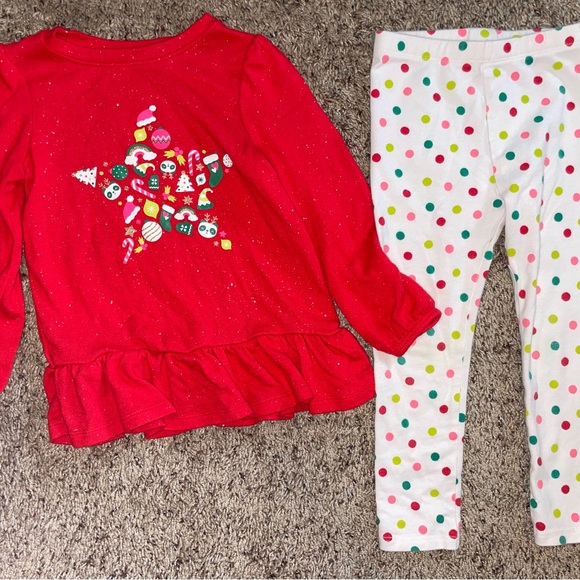 3T toddler girls Holiday/Christmas bundle | 8 pieces total - Picture 3 of 10